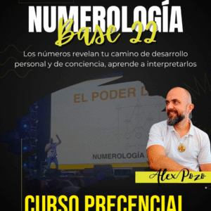 Curso Presencial Numerología Base 22 |  7, 8 y 9 de Noviembre 2025 | Ciudad de la Luz (Granada)