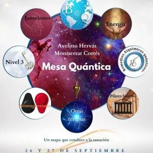 Grabado + Clases Online | Curso Mesa Quántica (27 y 28 de Septiembre 2025)
