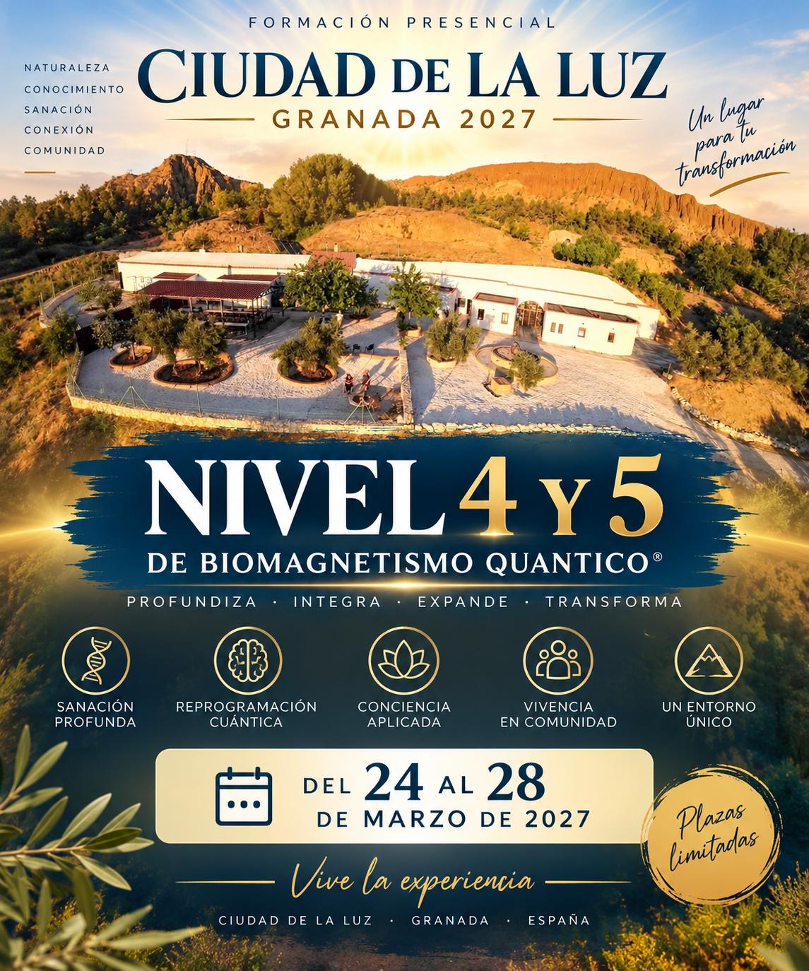 Curso BQ Presencial Nivel 4 y 5 - Escuela BQ Granada (España) | 24 al 28 de Marzo 2027 - Imagen 1