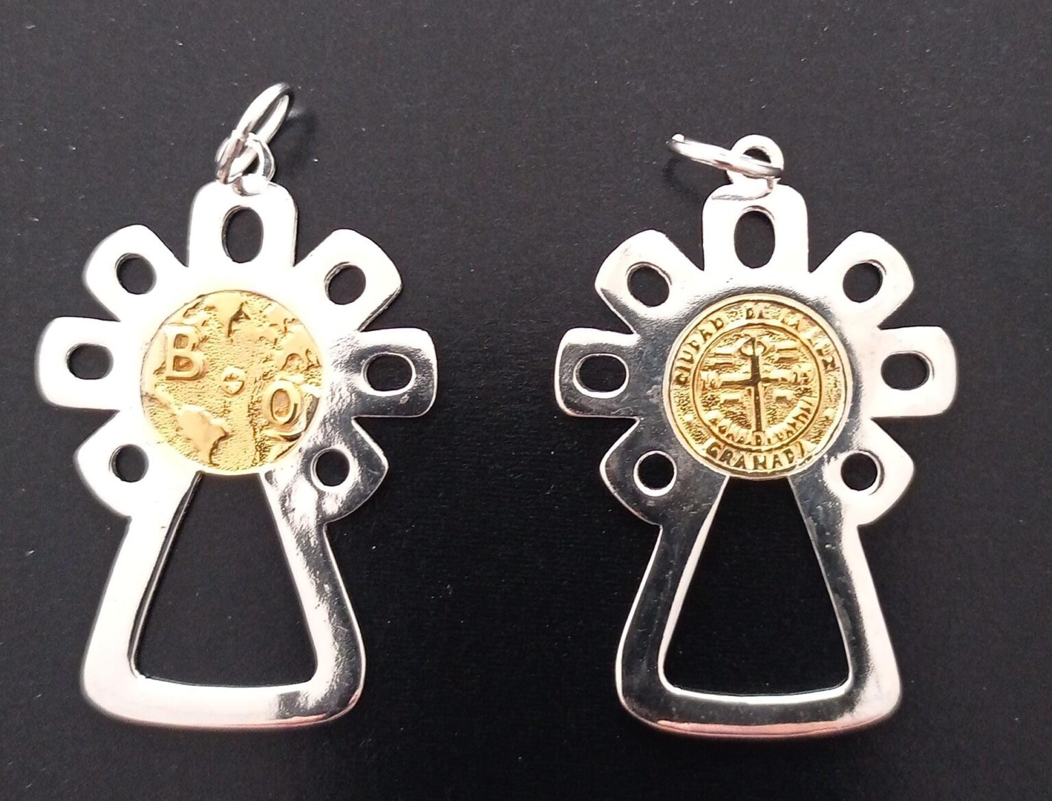 Colgante de Cerradura Crística con llave BQ