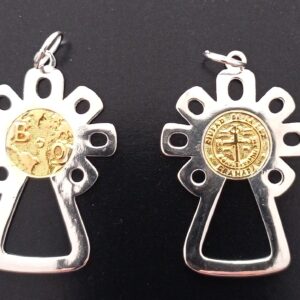 Colgante de Cerradura Crística con llave BQ | (Producto Físico)