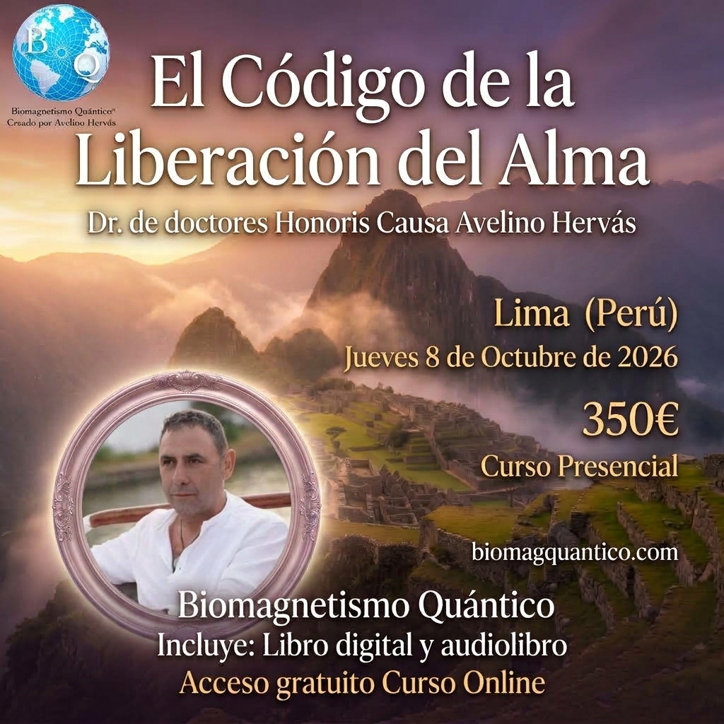 Curso Presencial Exclusivo - El Código de la Liberación del Alma (Lima, Perú) | 8 de Octubre 2026 - Imagen 1