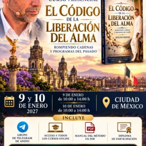 Curso Presencial Exclusivo - El Código de la Liberación del Alma (Ciudad de México) | 9 y 10 de Enero 2027