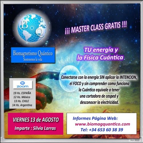 Masterclass energía y fisica cuantica